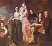 George Romney THe Leigh Family china oil painting reproduction